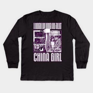 China Girl Kids Long Sleeve T-Shirt